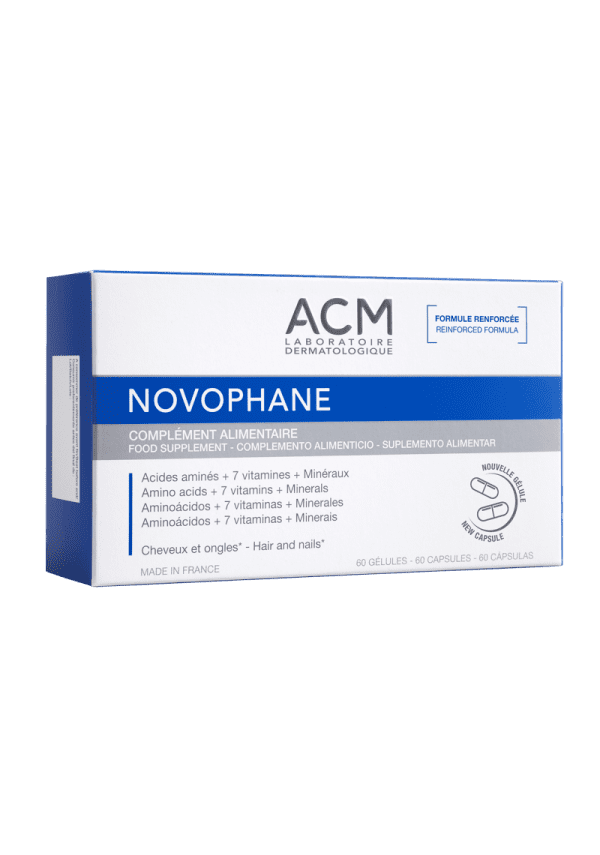 Novophane витамины с биотином для ногтей и волос 